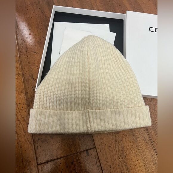 Celine wool beanie winter fall hat cap - Picture 9 of 14